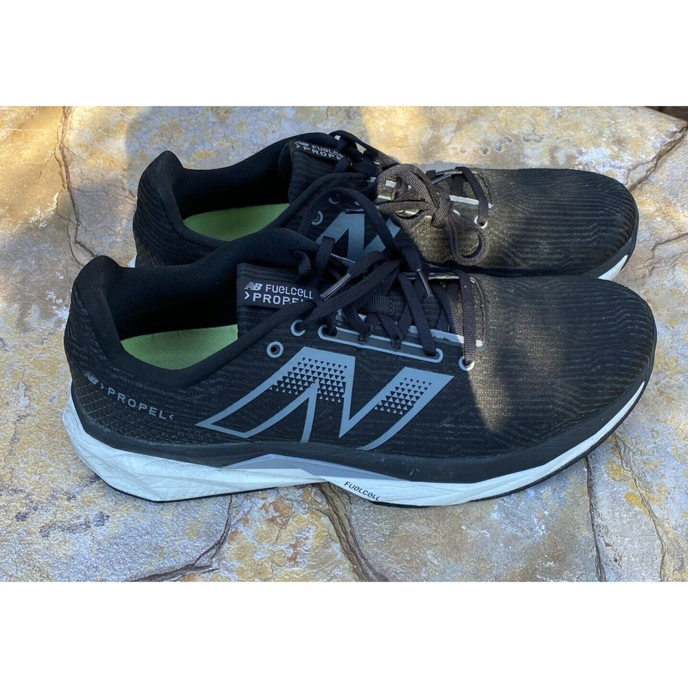 New Balance FuelCell Propel v5 Men 13 D Running Shoes Womens 14.5 Black MFCPRLB5
